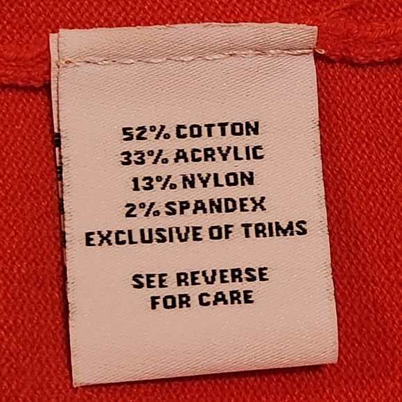 HTF 525 America Crewneck Sweater with Full-length Zippered Back Size Small - Picture 13 of 13